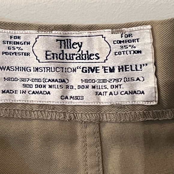 Tan Tilley Endurables Hiking Shorts - Picture 10 of 11